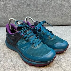 Salomon Trailster Gore-Tex Trail Running Shoes Waterproof Athletic Teal Womens 7